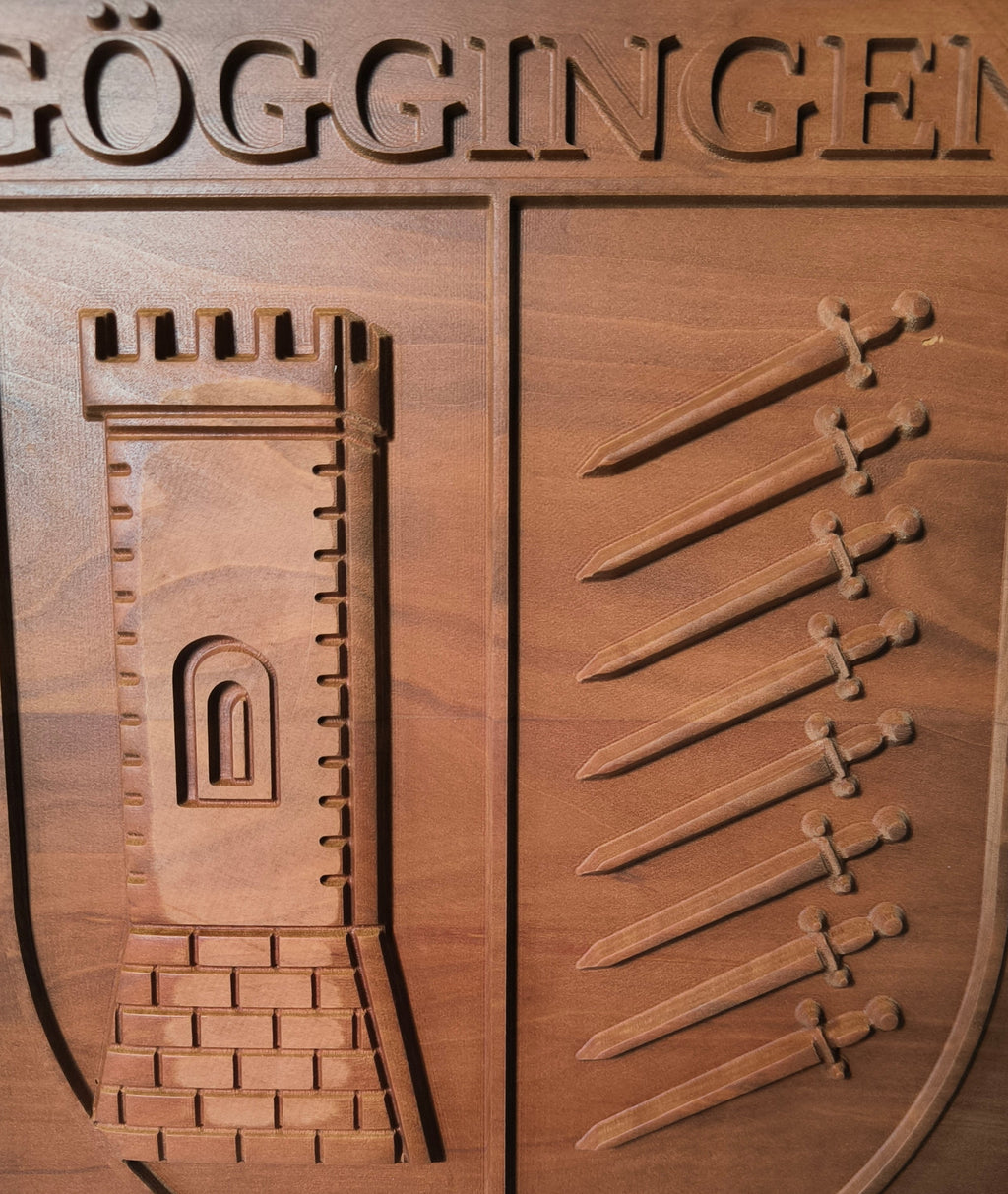 3D Holzbild Wappen