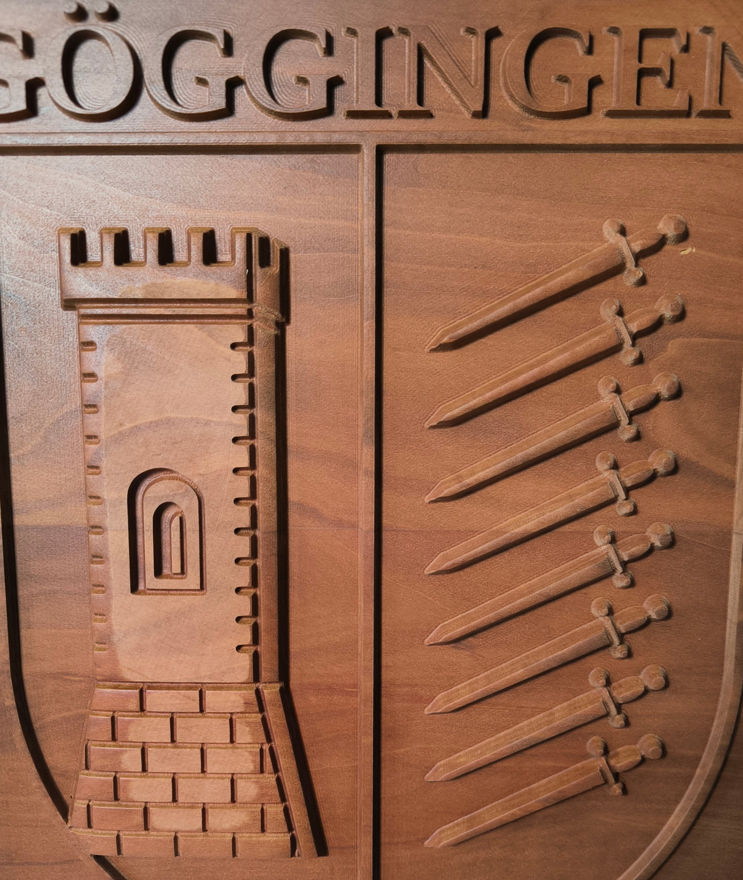 3D Holzbild Wappen