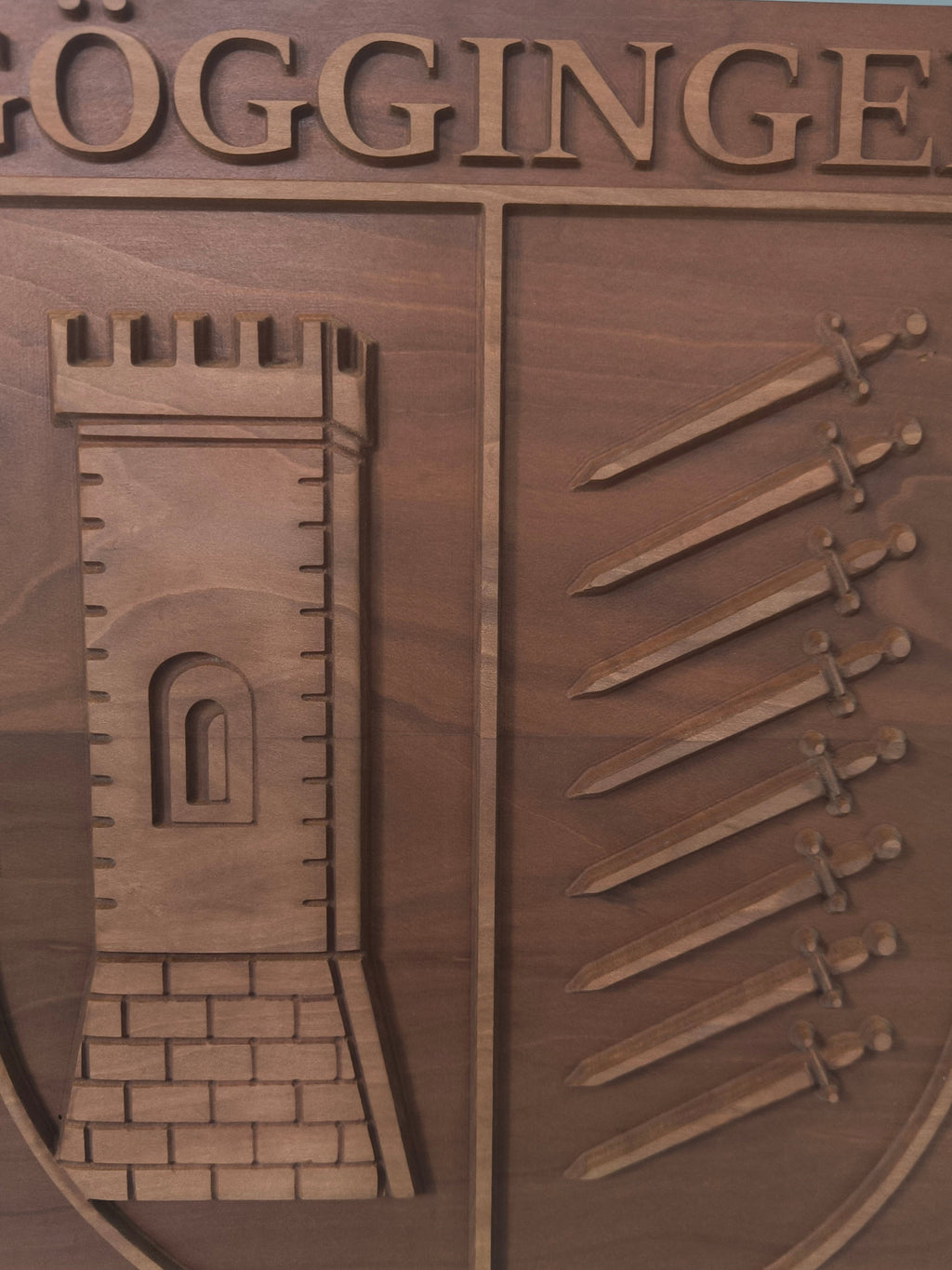 3D Holzbild Wappen